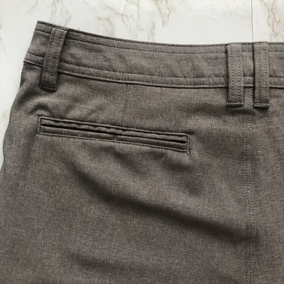 O'Neill Mens Heather Gray Quick Dry Hybrid Shorts, Size 30 waist - Picture 7 of 12